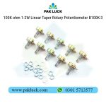 100K ohm 1/2W Linear Taper Rotary Potentiometer B100K - Image 2