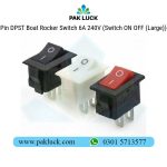 2 Pin DPST Boat Rocker Switch 6A 240V (Switch ON OFF (Large))