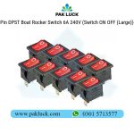 2 Pin DPST Boat Rocker Switch 6A 240V (Switch ON OFF (Large)) - Image 3