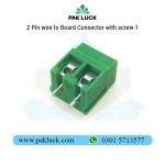 2 Pin wire to Board Connector with screw