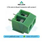 2 Pin wire to Board Connector with screw - Image 3