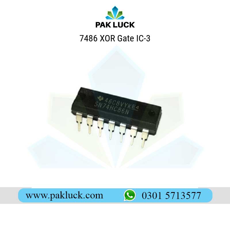 7486-XOR-Gate-IC-2 7486 XOR Gate IC - Image 1
