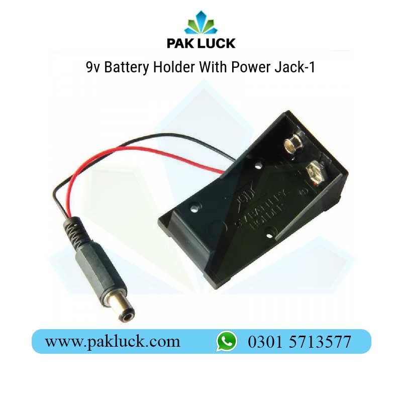 9v-Battery-Holder-With-Power-Jack-1 9v Battery Holder With Power Jack - Image 1