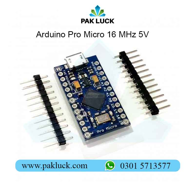 Arduino Pro Micro 16 MHz 5V - Pakluck {Try Your Luck} in Pakistan