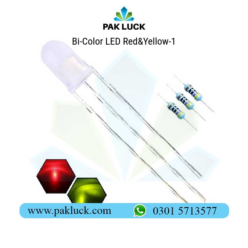 Bi-Color-LED-Red&Yellow Bi-Color LED Red&Yellow - Image 1