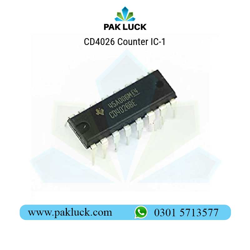 CD4026-Counter-IC CD4026 Counter IC - Image 1