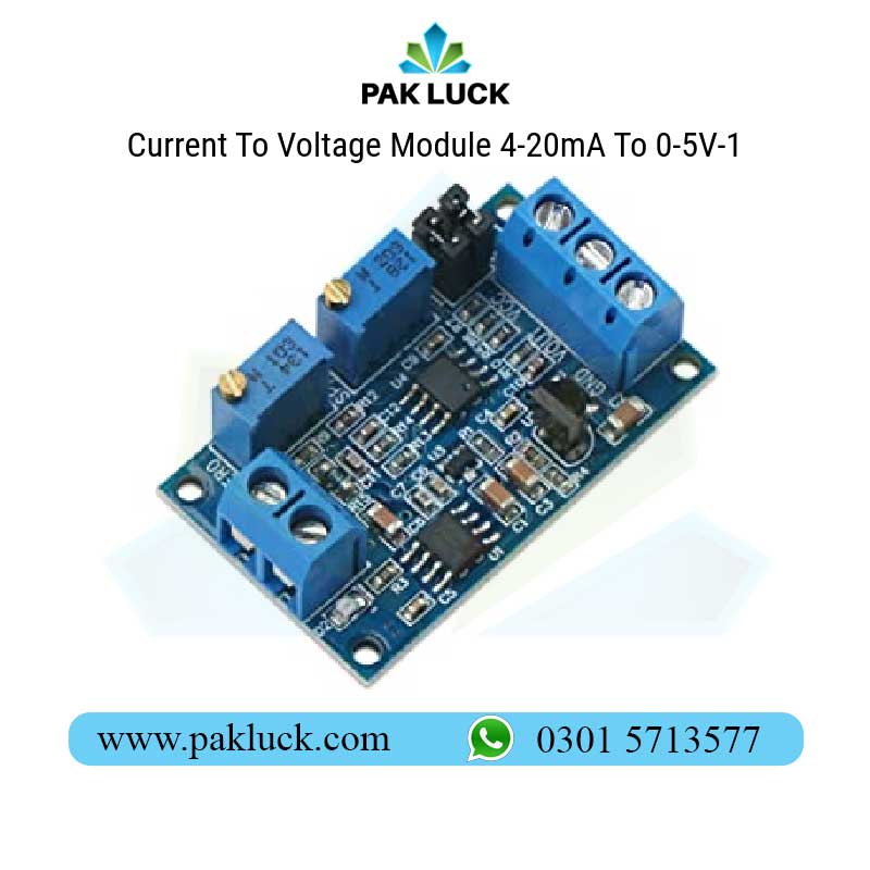 Current-To-Voltage-Module-4-20mA-T-2 Current To Voltage Module 4-20mA To 0-5V - Image 1