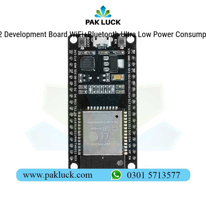 ESP32-Development-Board-WiFi+Bluetooth-Ultra-Low-Power-Consumption-2 ESP32 Development Board WiFi+Bluetooth Ultra Low Power Consumption - Image 1