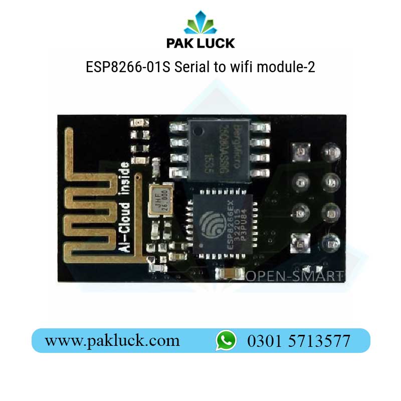 ESP8266-01-Serial-to-wifi-module ESP8266-01 Serial to wifi module - Image 1
