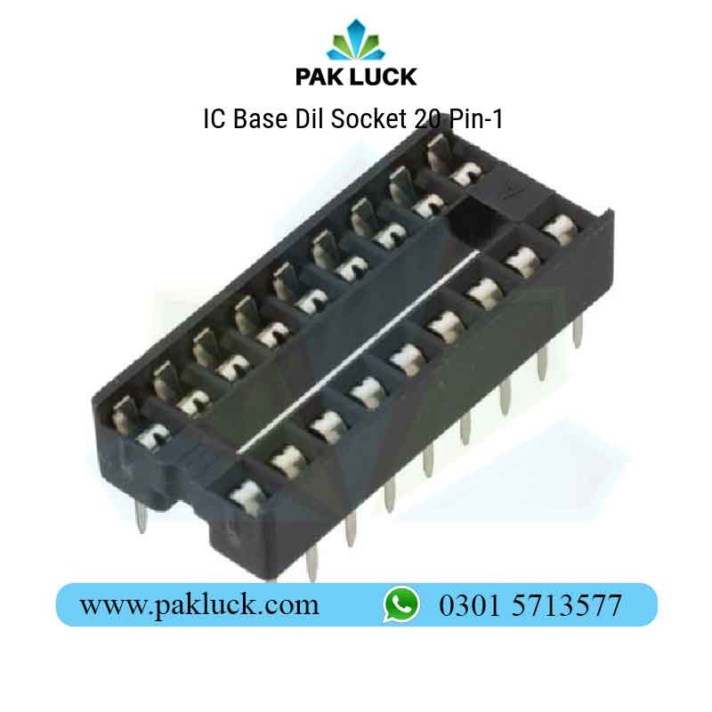 IC-Base-Dip-Socket-20-Pin IC Base Dip Socket 20 Pin - Image 1