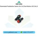 Illuminated Pushbutton Switch 24v 3A (Push Button LED 24v) - Image 2