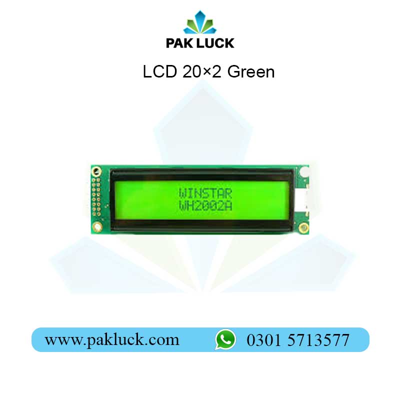 LCD-20×2-Green LCD 20x2 Green - Image 1