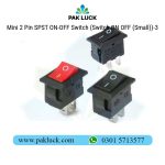 Mini 2 Pin SPST ON/OFF Switch (Switch ON OFF (Small)) - Image 3