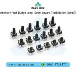 Momentary Pushbutton Long 12mm Square (Push Button (Small)) - Image 3