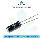 Polar Capacitors 10uF 50v