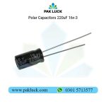 Polar Capacitors 220uF 16v