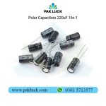 Polar Capacitors 220uF 16v - Image 3