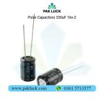 Polar Capacitors 330uF 16v