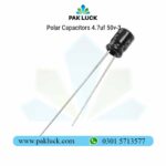 Polar Capacitors 4.7uf 50v - Image 2