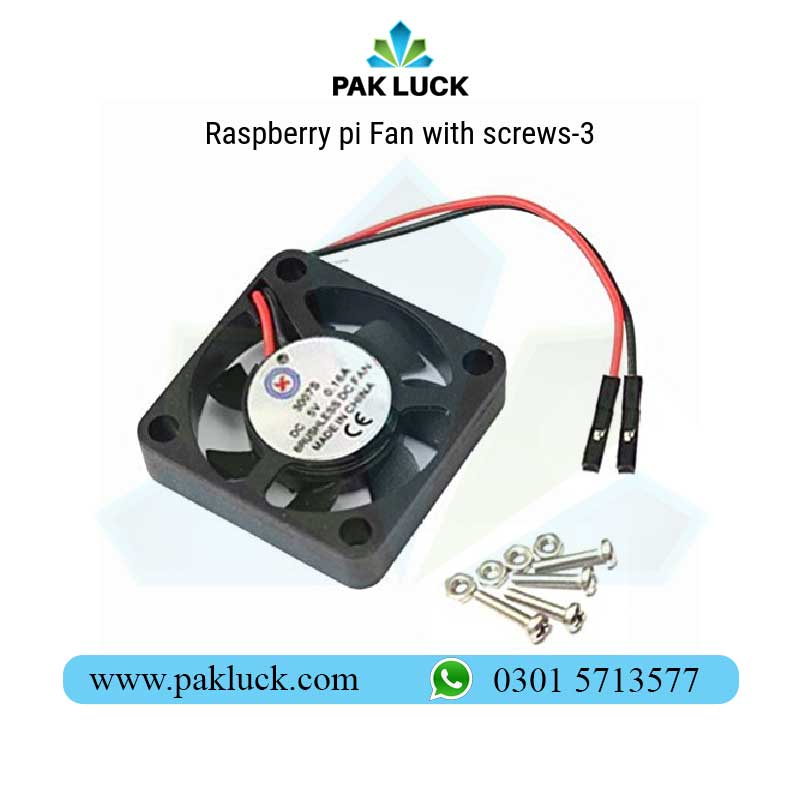 Raspberry-pi-Fan-with-screws-1 Raspberry pi Fan with screws - Image 1