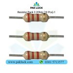 Resistor Pack 2.2Ohm (10 Pcs)