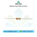 Resistor Pack 220K (10 Pcs) - Image 3