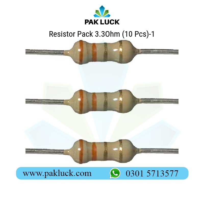 Resistor-Pack-3.3Ohm-(10-Pcs)-1 Resistor Pack 3.3Ohm (10 Pcs) - Image 1