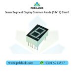 Seven Segment Display Common Anode (18x12) Blue