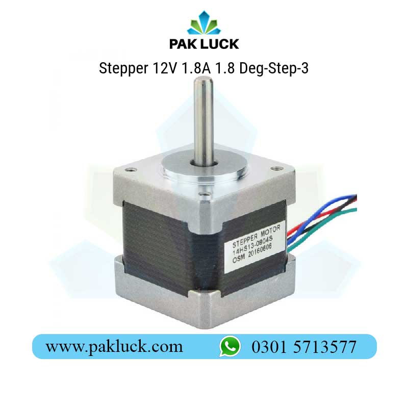 Stepper-12V-1.8A-1.8-DegStep-2 Stepper 12V 1.8A 1.8 Deg/Step - Image 1
