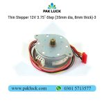 Thin Stepper 12V 3.75˚/Step (35mm dia, 8mm thick) - Image 3