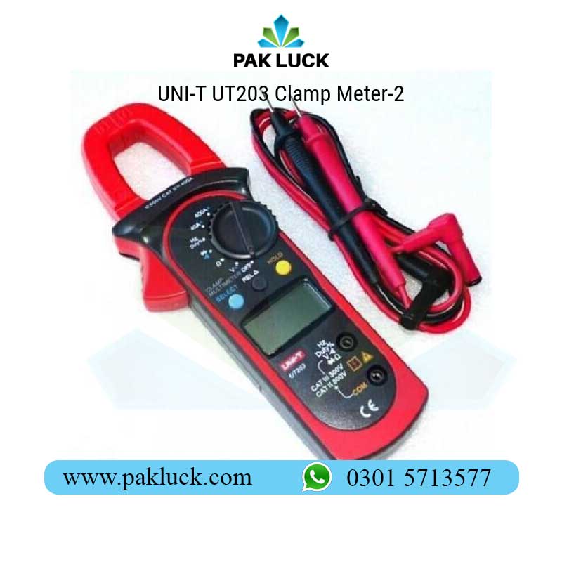 UNI-T-UT203-Clamp-Meter-1 UNI-T UT203 Clamp Meter - Image 1