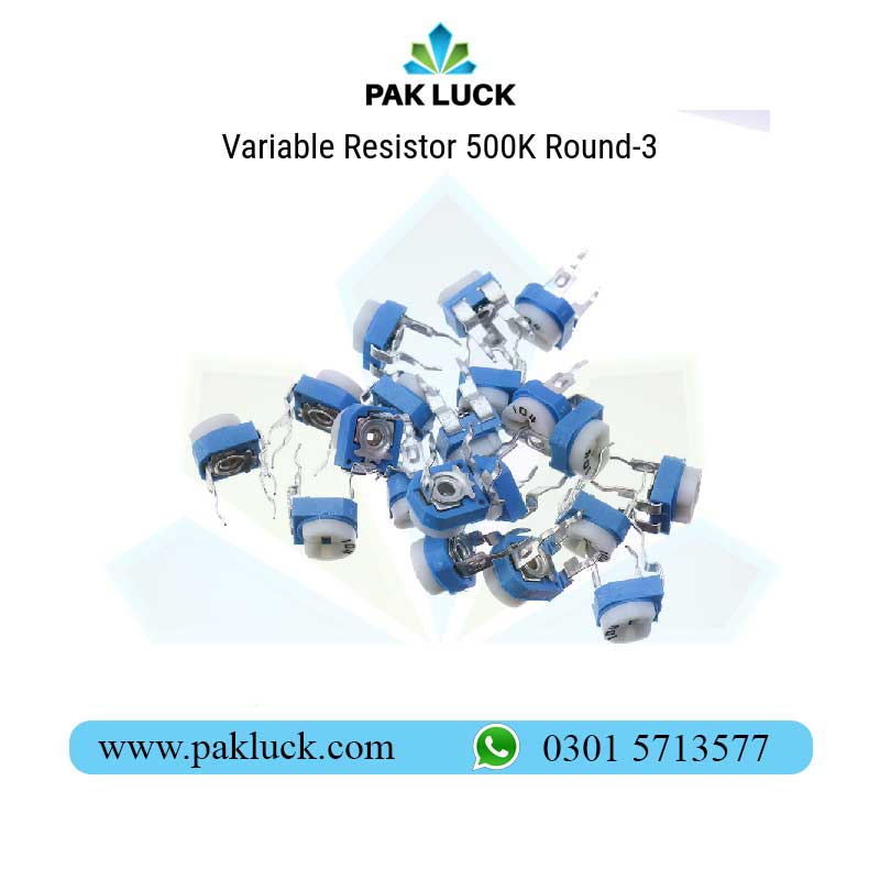 Variable-Resistor-500K-Round-1 Variable Resistor 500K Round - Image 1
