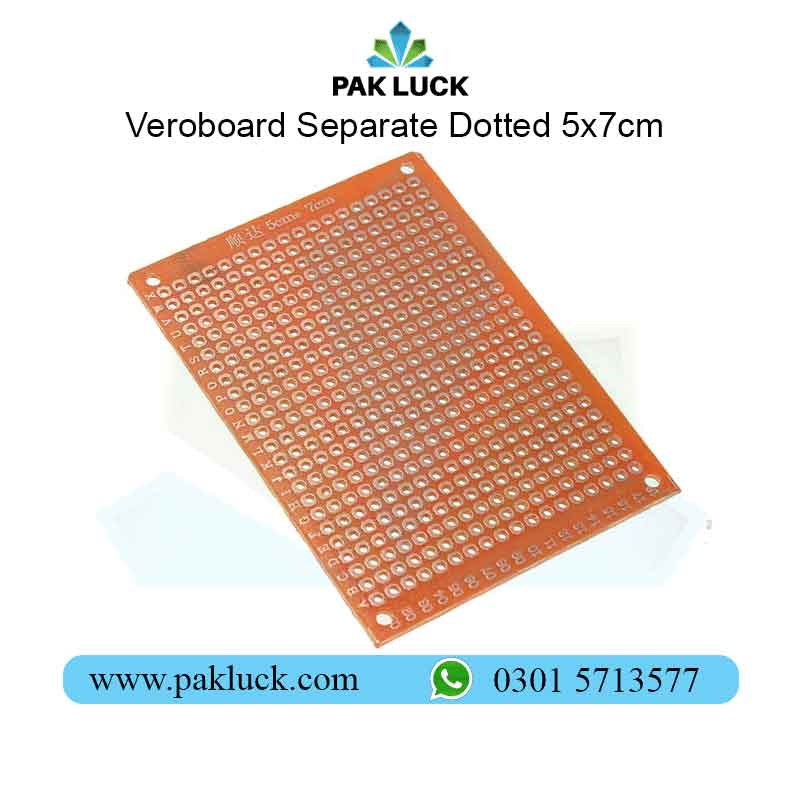 Veroboard-Separate-Dotted-5x7cm Veroboard Separate Dotted 5x7cm - Image 1
