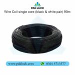 Wire Coil single core (black & white pair) 90m - Image 2