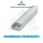 Yellow Led Strip with Heatsink