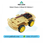 Robot Chassis 4 Wheel DC Motors - Image 3