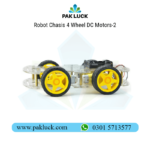 Robot Chassis 4 Wheel DC Motors - Image 2